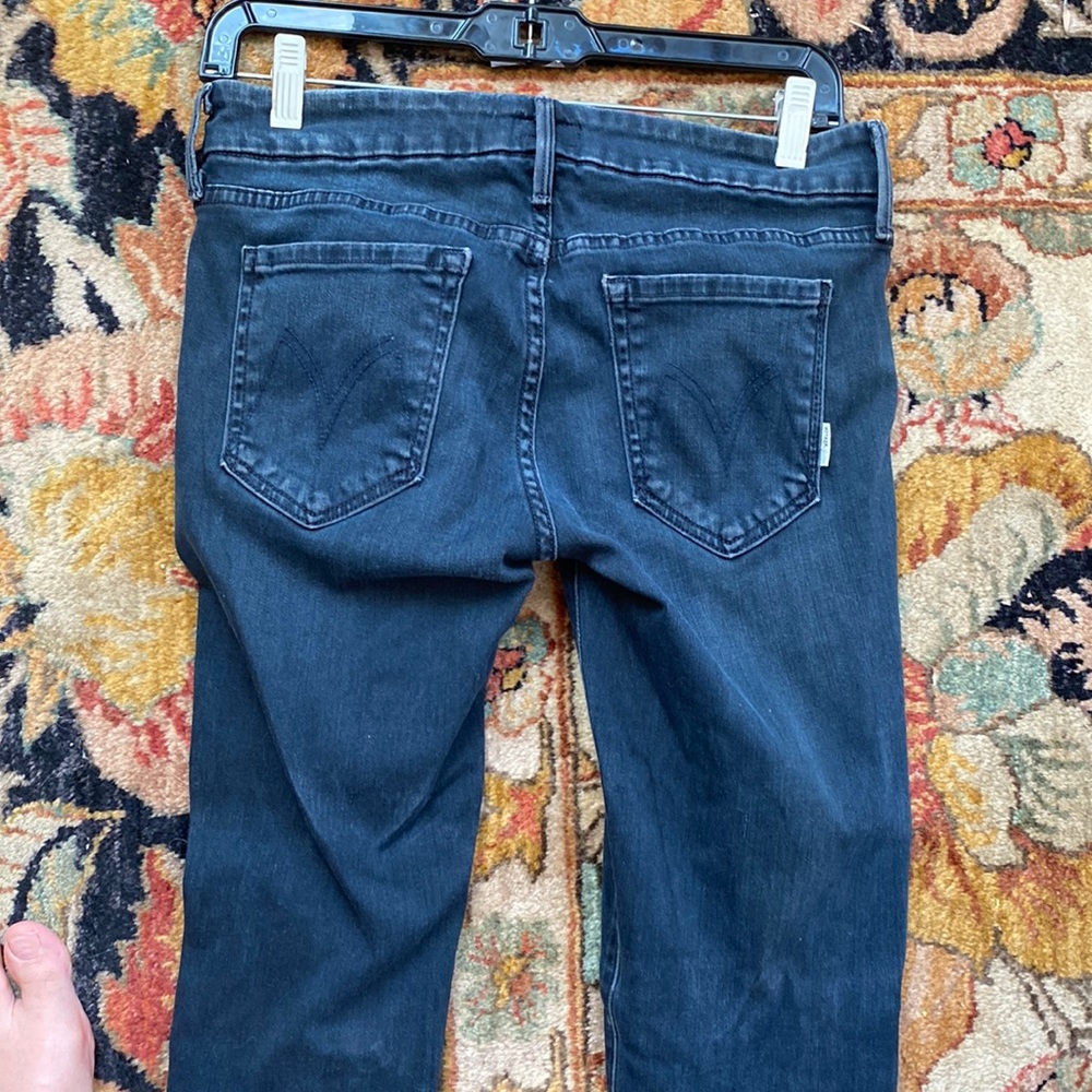 Mother Brand jeans size 29 deep dark blue/black